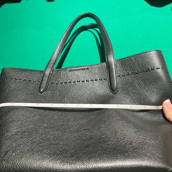 Cole Haan Black Leather Tote - Picture 6 of 13